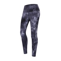 Leggings for Women with Pockets High Waisted Yoga Pants Tummy Contral for Women Workout Leggings Naked Feeling-WYJK001 Black